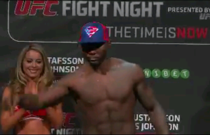 Anthony 'Rumble' Johnson Weigh in