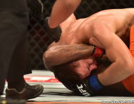 Leandro Silva vs. Drew Dober  during UFC Fight Night 62 by Jason Silva-USA TODAY Sports 