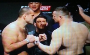 Gabriel Gonzaga vs. Mirko Cross Cop UFC Fight Night Krakow Face Off 